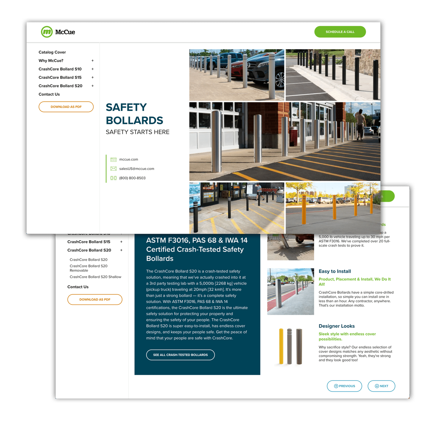 Request Our Safety Bollards Product Catalog