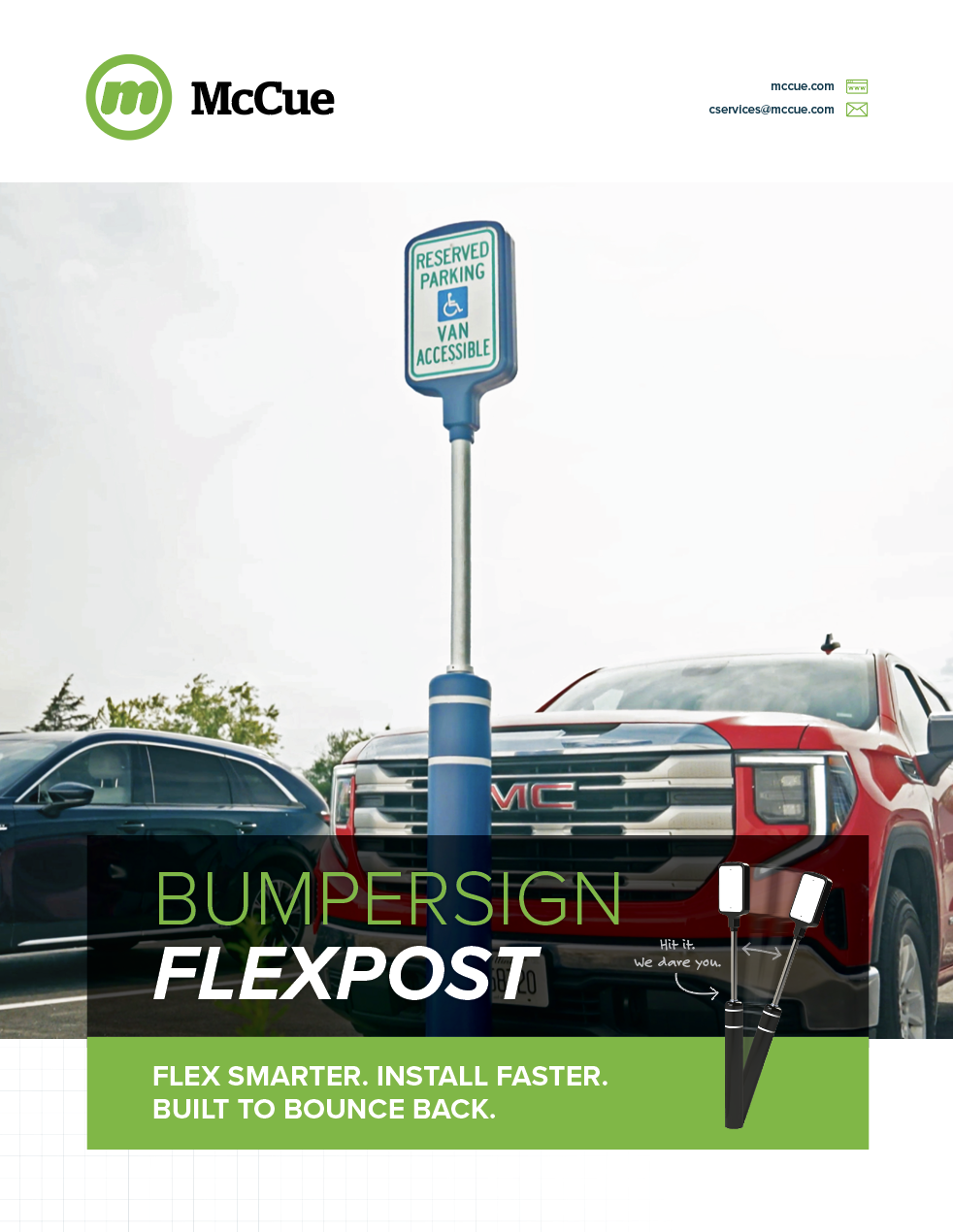 BumperSign FlexPost Product Sheet
