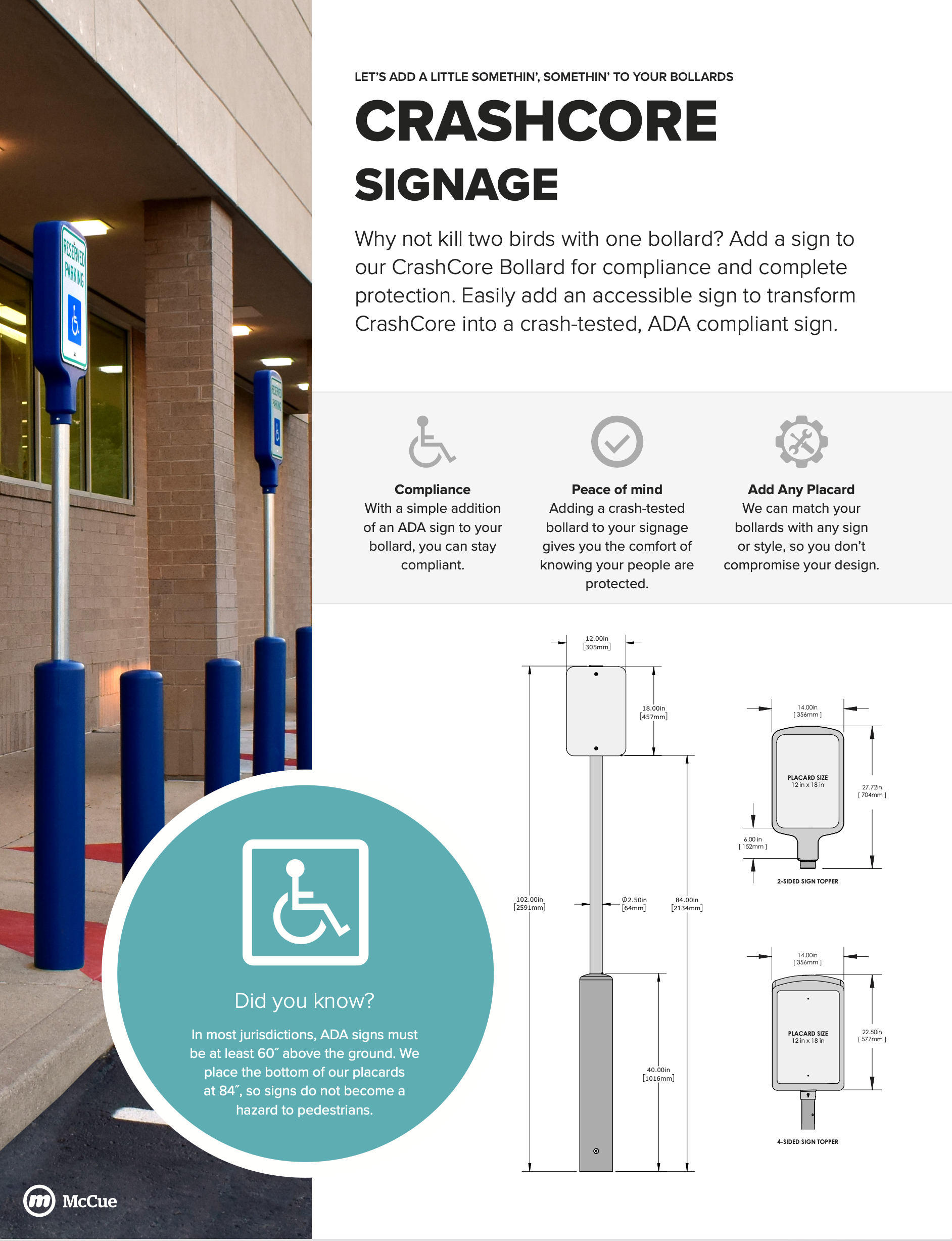 CrashCore Signage Product Sheet