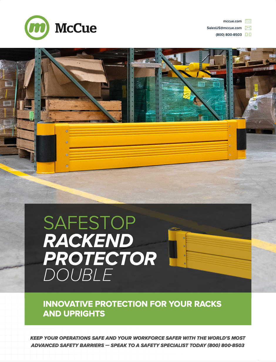 SafeStop RackEnd Protector Double Product Sheet