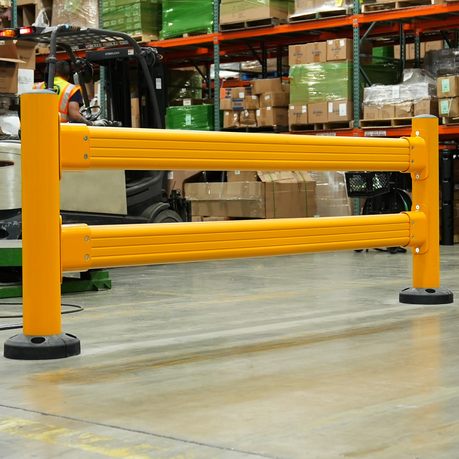 SafeStop GuardRail in warehouse