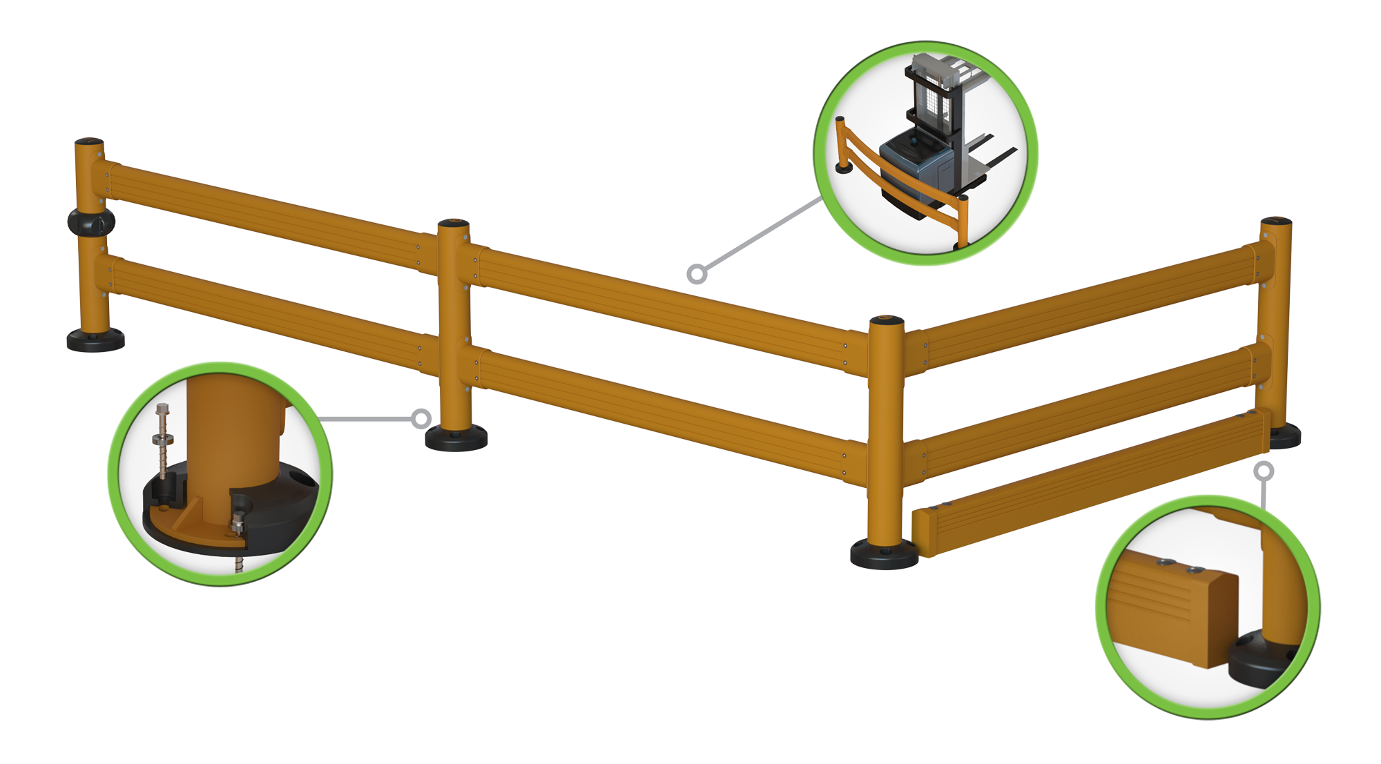 SafeStop GuardRail McCue Barrier