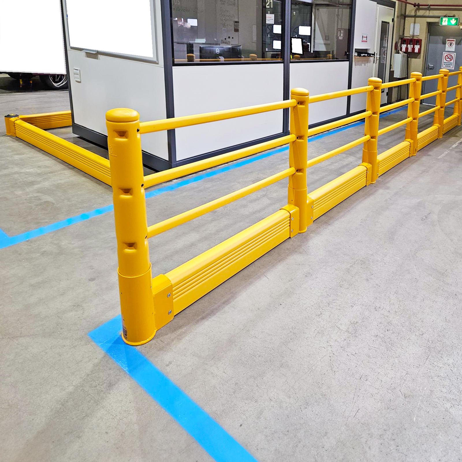 SafeStop Pedestrian with GroundBarrier