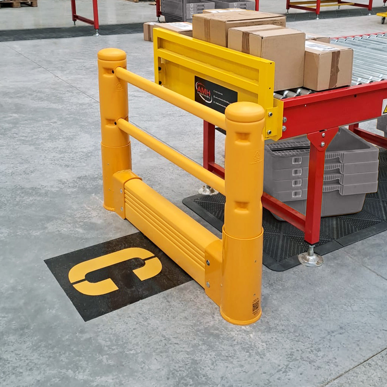 SafeStop Pedestrian with GroundBarrier