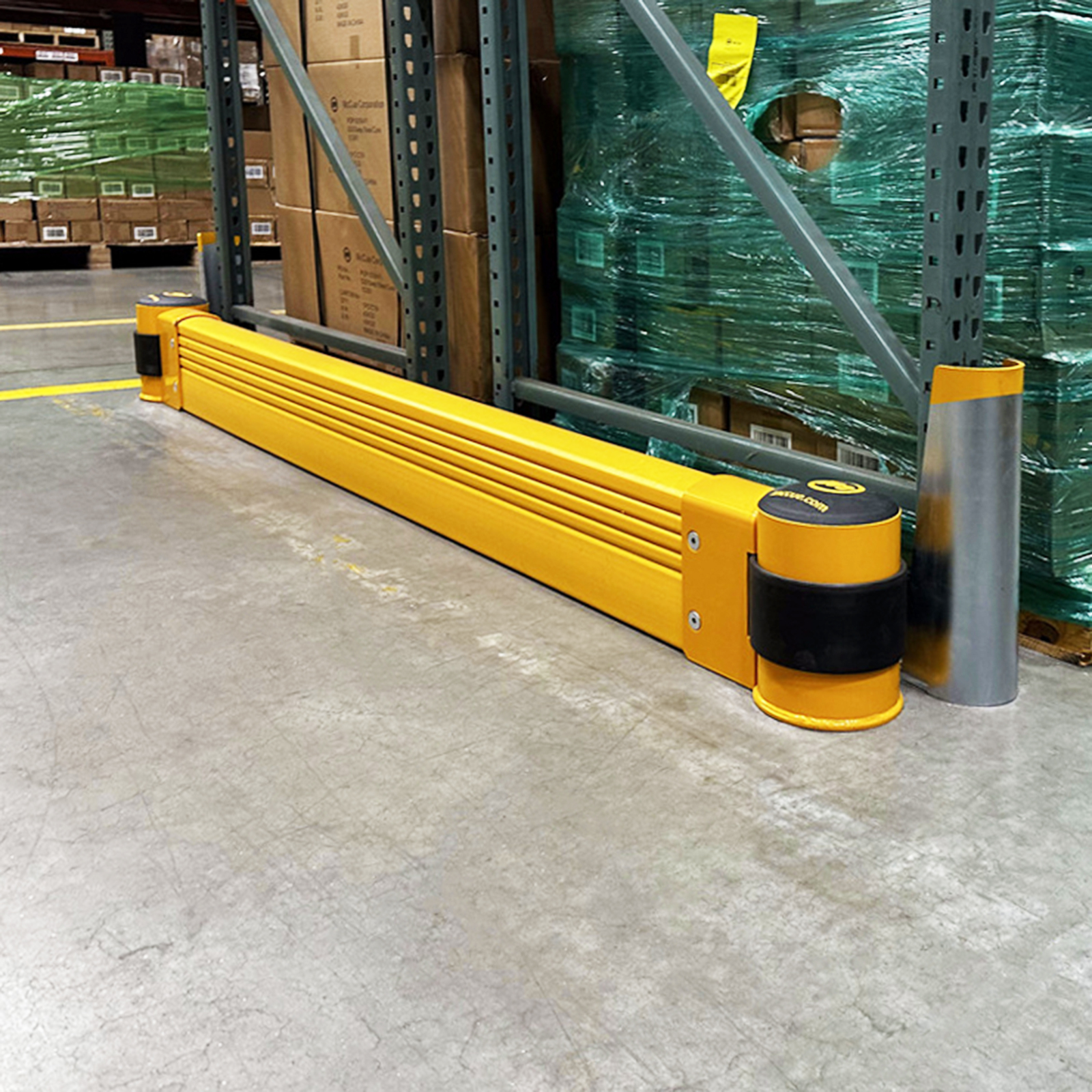 SafeStop RackEnd Protector Single In Warehouse