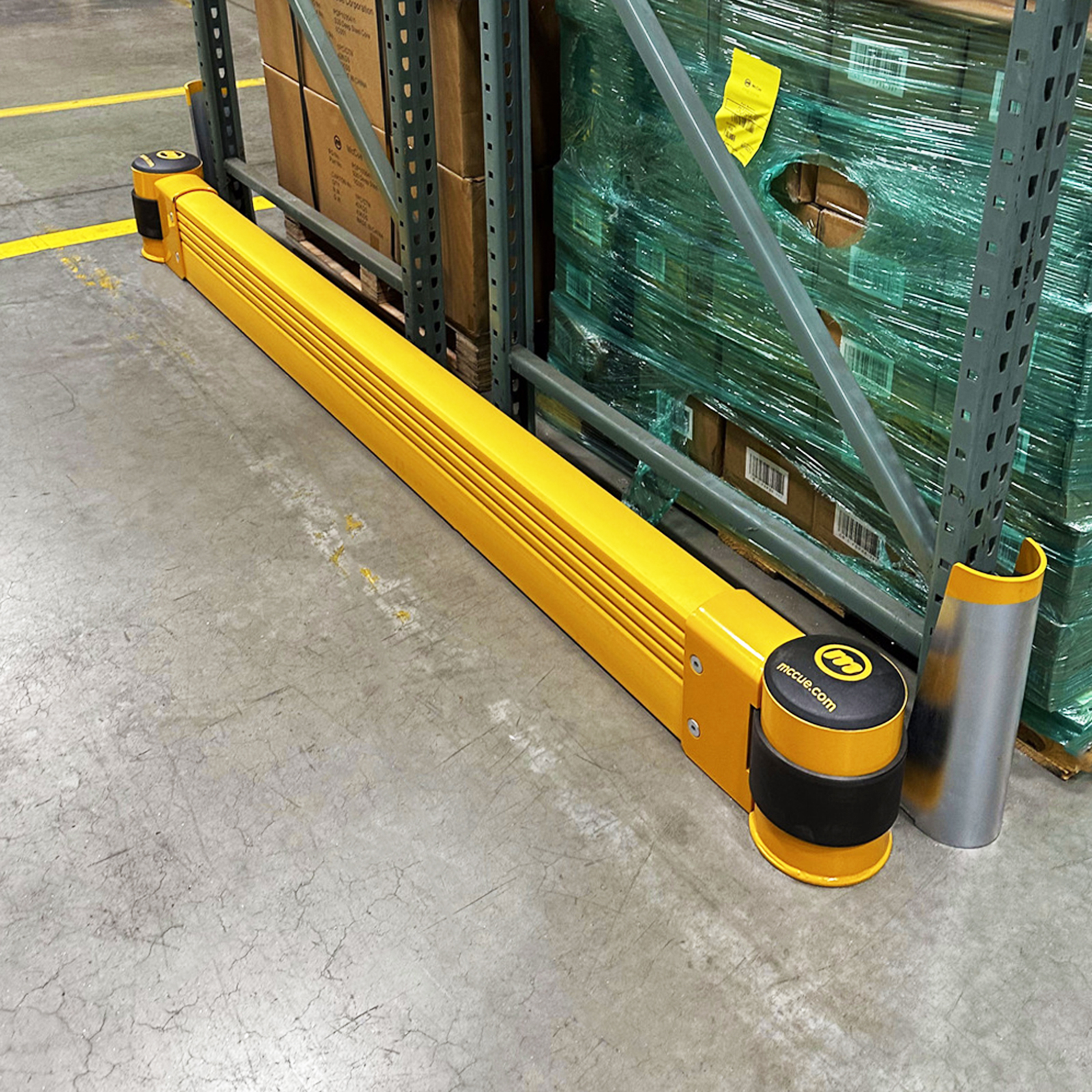 SafeStop RackEnd Protector Single In Warehouse