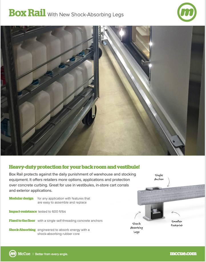 McCue Safety Product Sheet with product Information