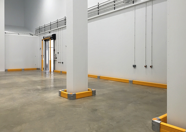 McCue column wall protection keeps facilities safer