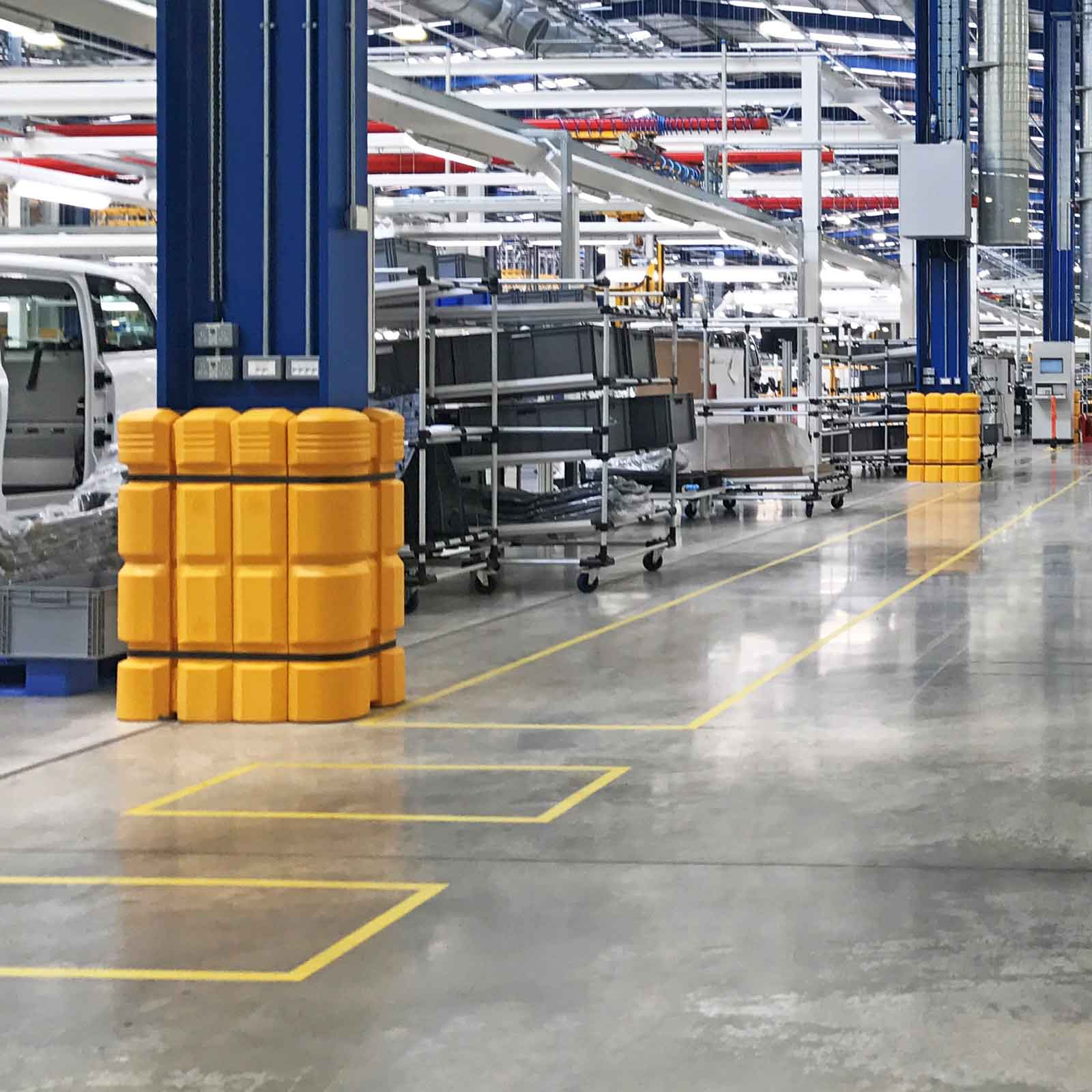 Column Guard with Extender