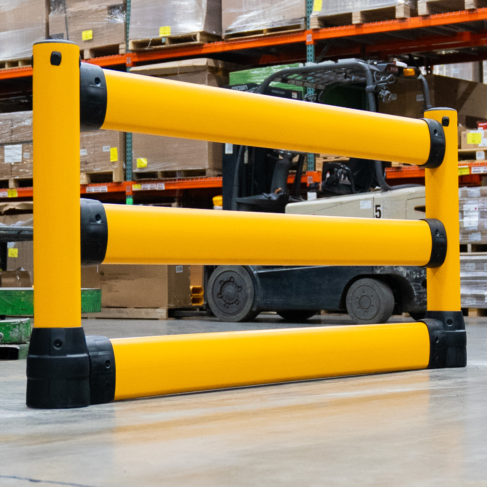 FLEX+ Guardrail with Ground Guard