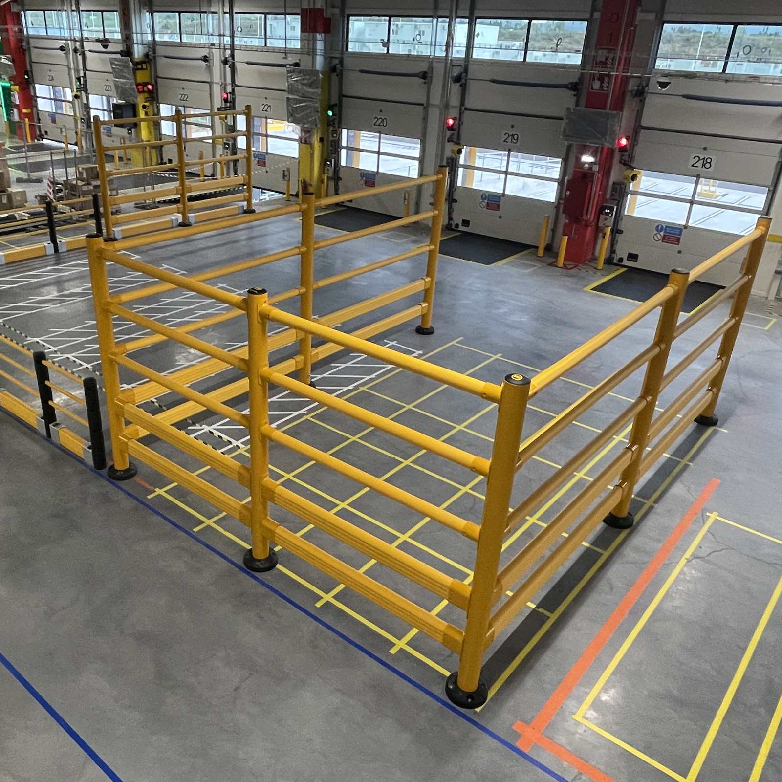 McCue SafeStop Topple Barrier Testing