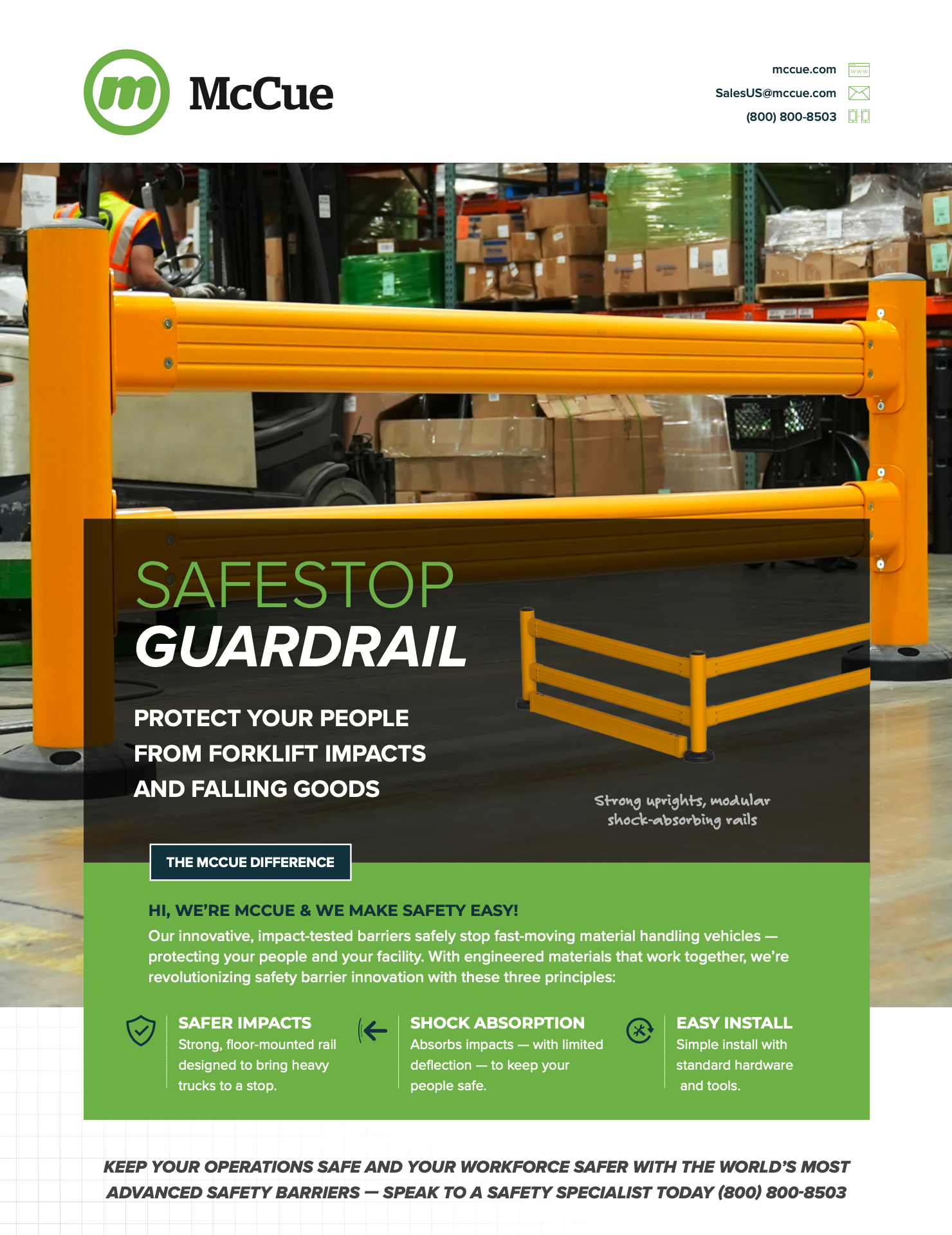 SafeStop GuardRail Product Sheet