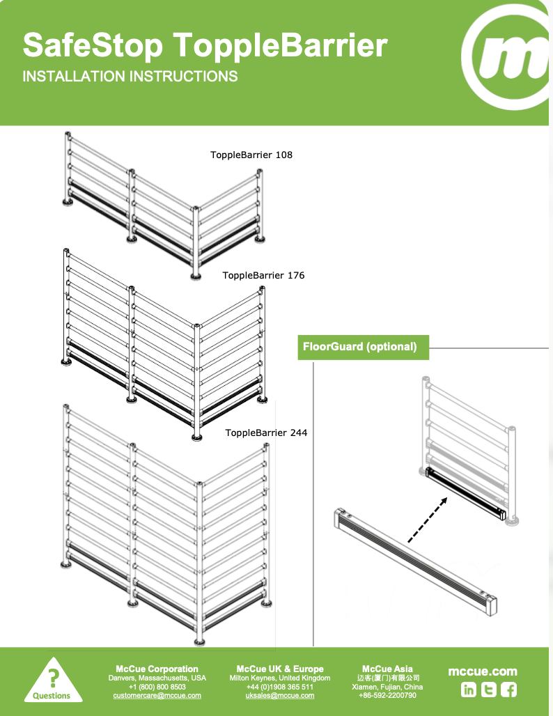 Barrier Installation Instructions