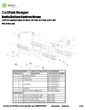 McCue Safety Product Sheet Installation Instruction Information