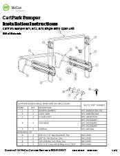 McCue Safety Product Sheet Installation Instruction Information