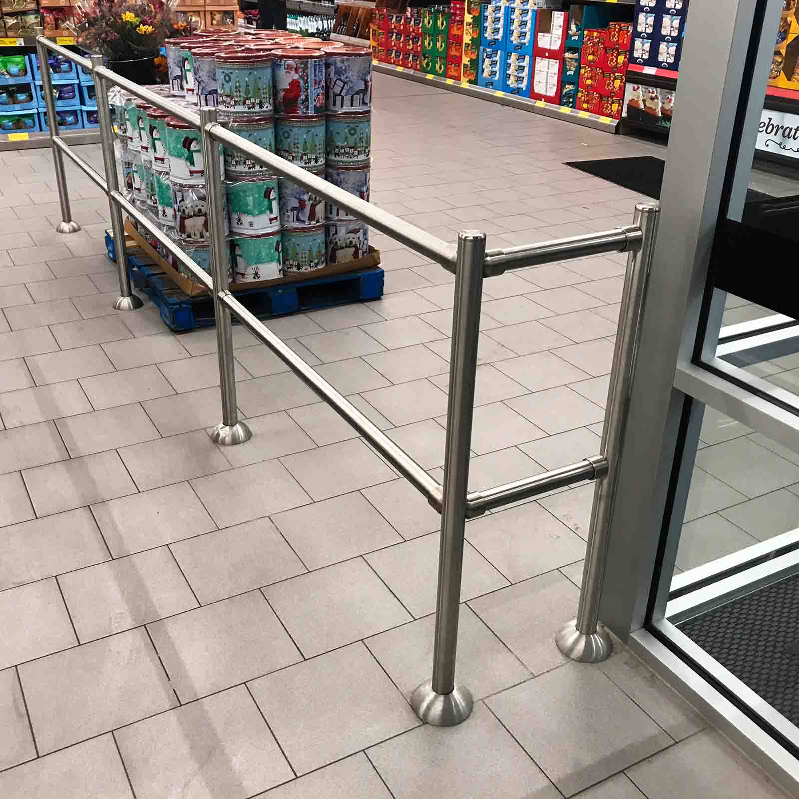 McCue Guidance Rail in Store