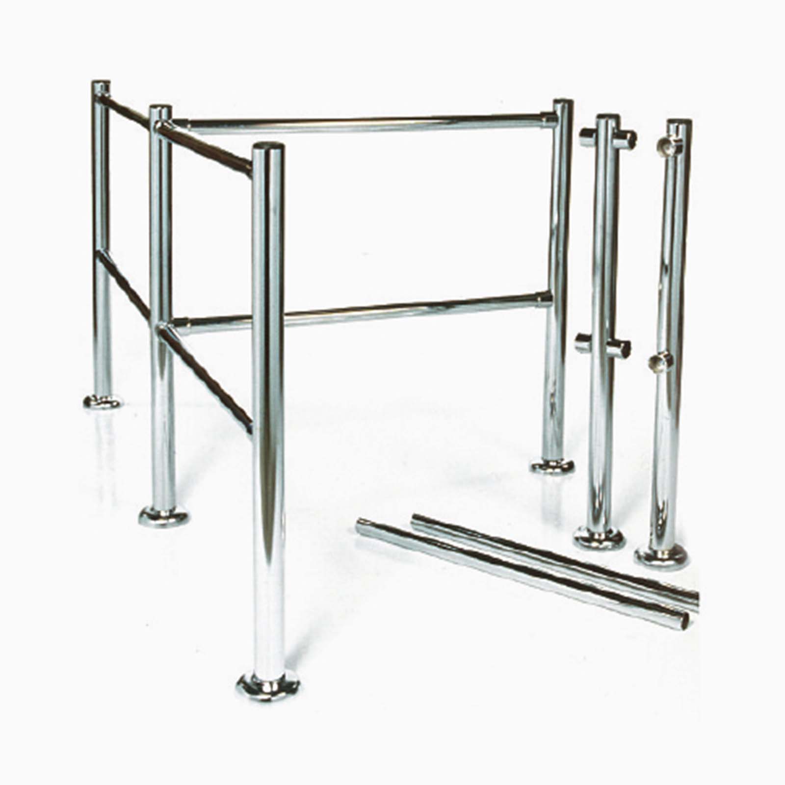 McCue Guidance Rail in Store with Shopping carts