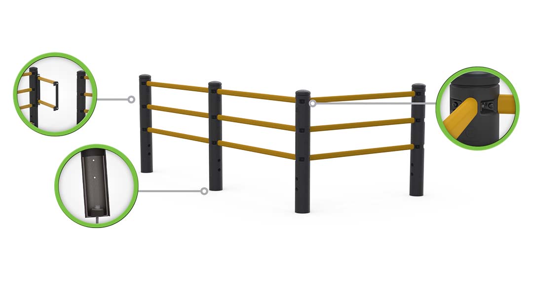 McCue Pedestrian Barrier Safety Protection How It Works