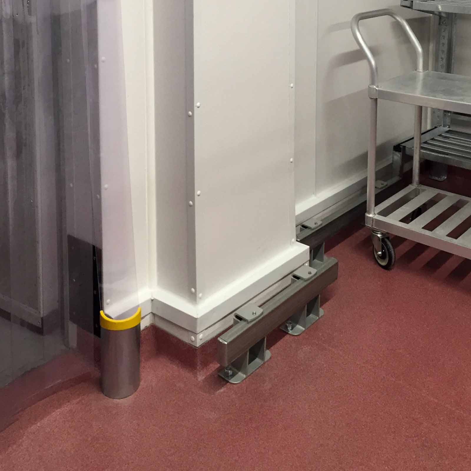 McCue Shock-Absorbing Box Rail Floor Rail