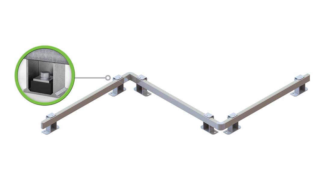 McCue Shock-Absorbing Box Rail Floor Rail How It Works