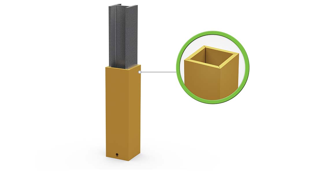 McCue Column Guard Padding Safety Barrier Protection How It Works