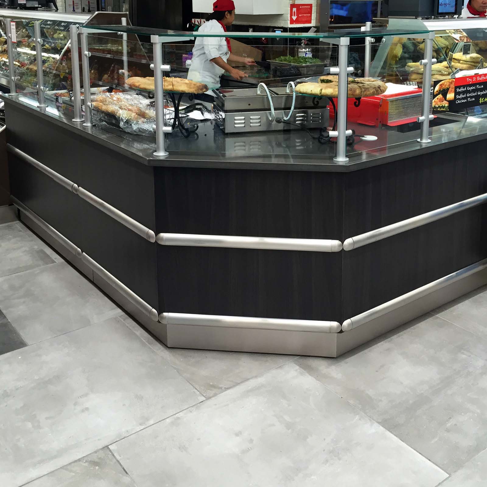 McCue Stainless Steel Wall Mounted Bumper System