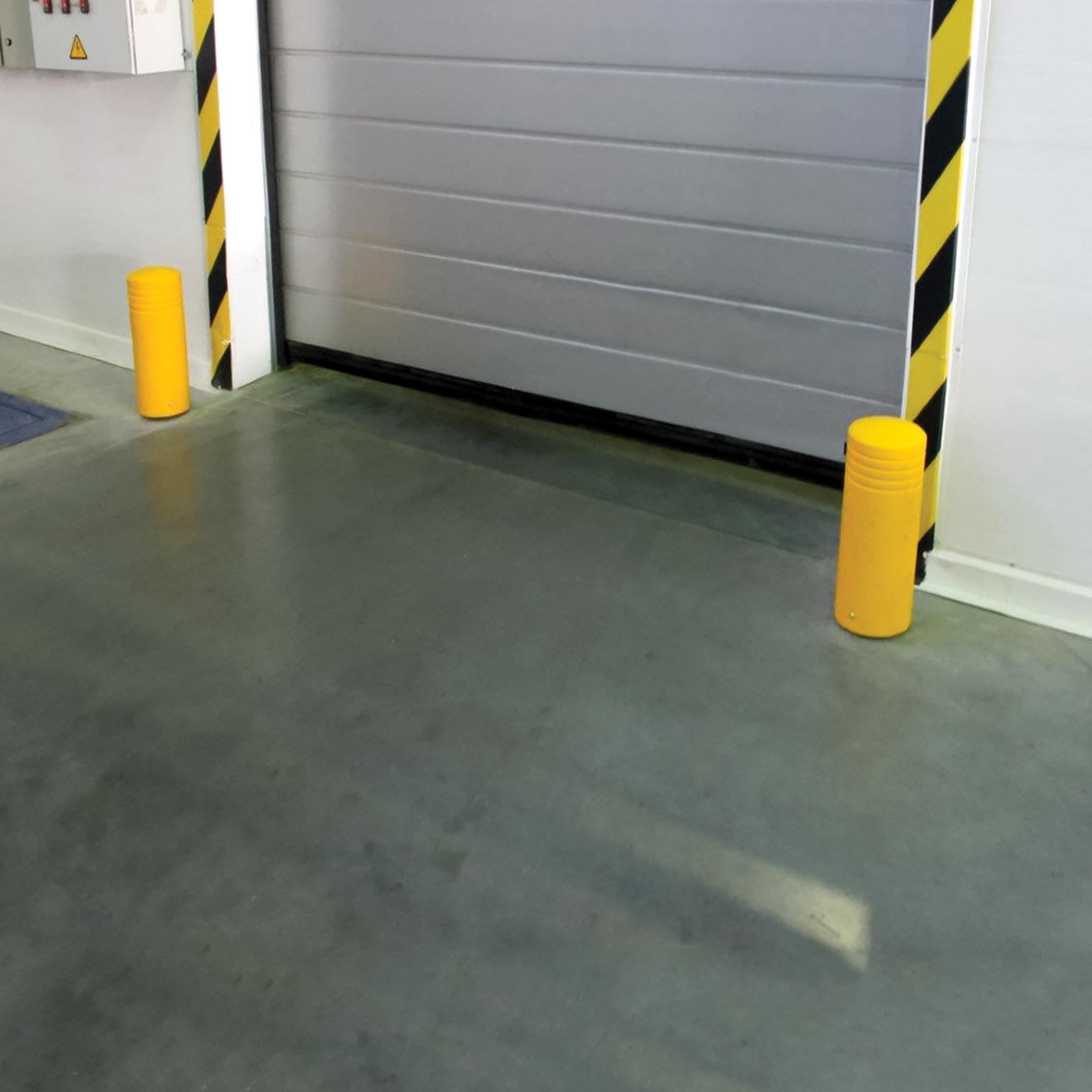 McCue Deflector Bollard Post Warehouse Protection