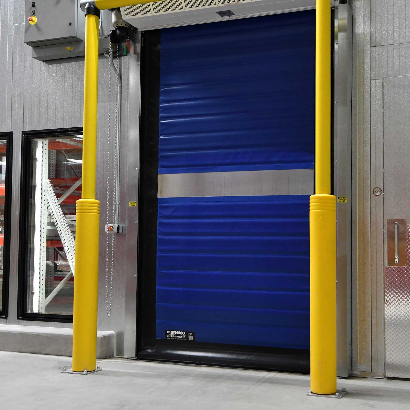 McCue Goal Post Warehouse Door Protection