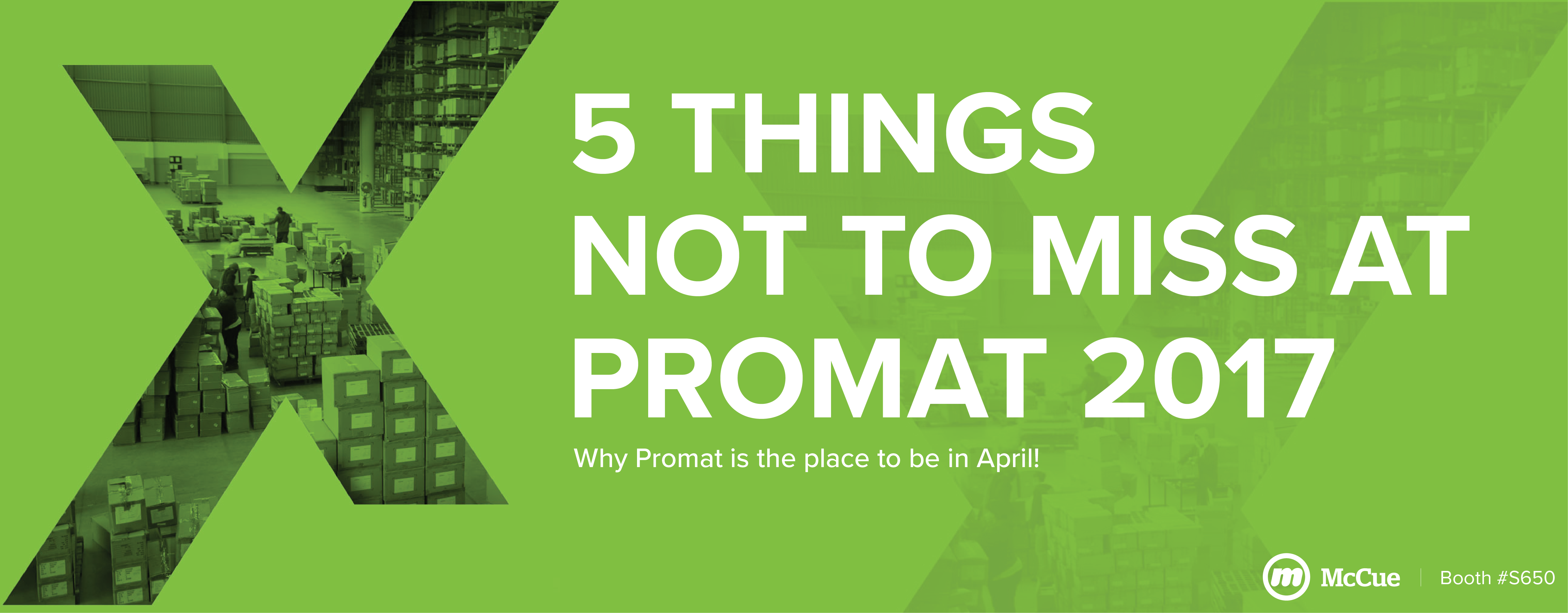 5 Things Not To Miss at PROMAT 2017