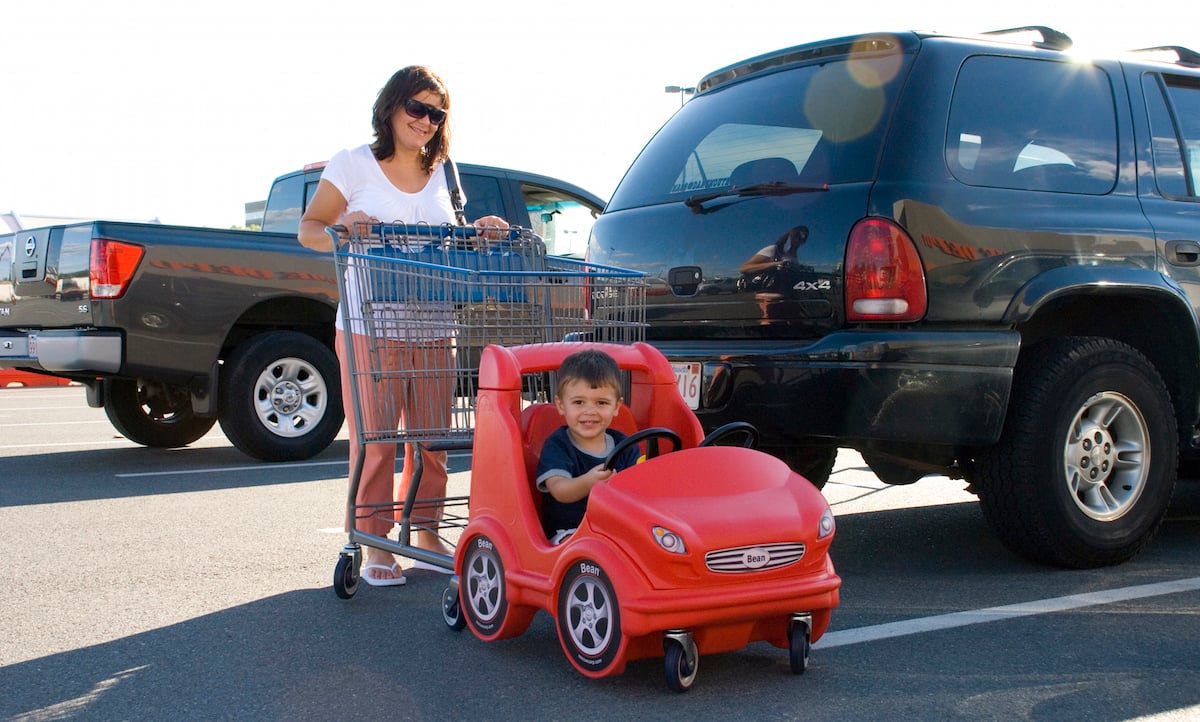 Retail Shopping Carts for Children