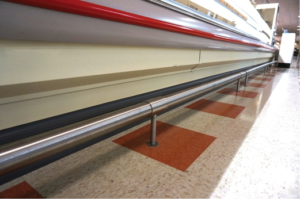 Store Return Cart Railing Shopping Cart Bumpers